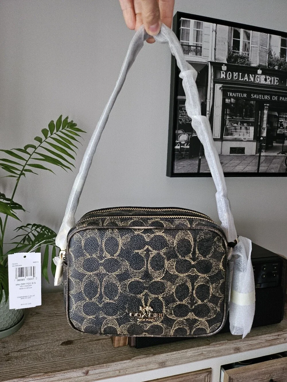 Coach Loved Canvas Mini Carey Bag - Picture 1 of 2